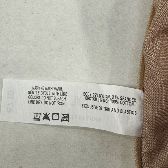 Bali Women's XL Panty Brief Shaper Firm Foundation True Control System Beige New - Picture 4 of 12